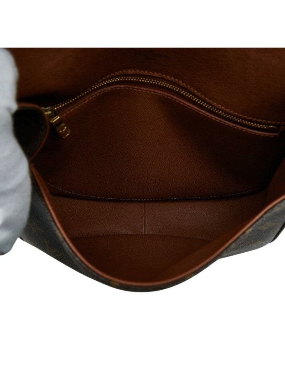 Louis Vuitton Monogram Saint Cloud 24 Crossbody Shoulder Bag Brown Leather - Picture 6 of 9